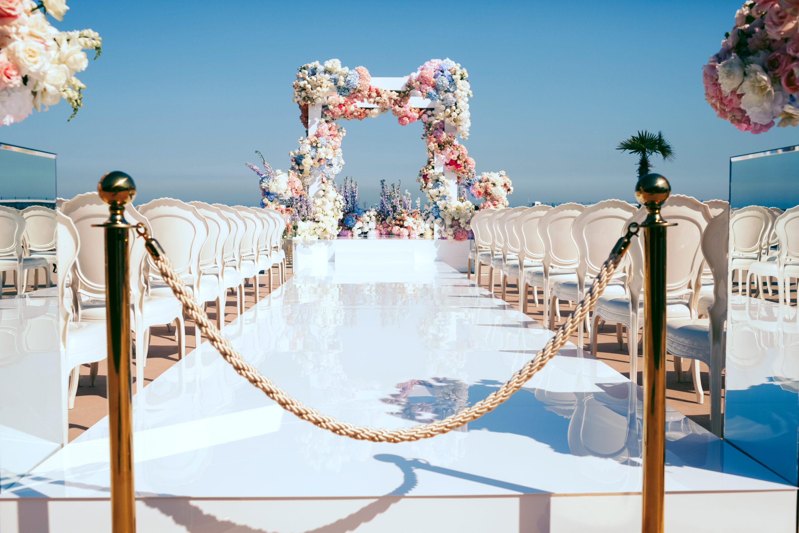 Rooftop Wedding in Dubai