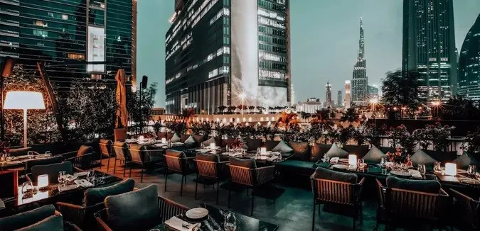 Rooftop Wedding in Dubai